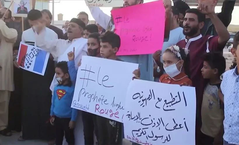 Libya'dan İslam karşıtı tutum sergileyen Fransa'ya tepki ve boykot çağrısı
