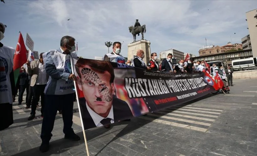 Memur-Sen, Macron'un İslam karşıtı açıklamalarını protesto etti