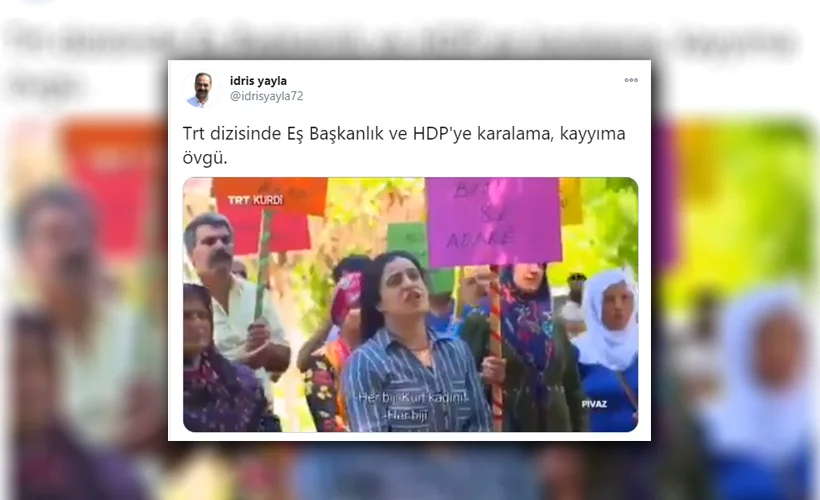 PKK Sempatizanları ve HDP'den TRT'ye Tehdit