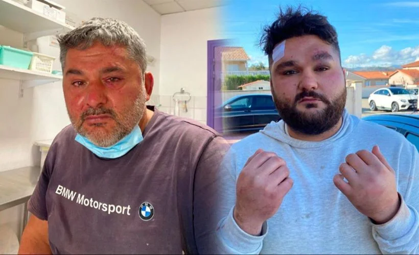 Polis saldırgan Ermenilere müdahale etmedi! Fransa'da Türklere saldırı