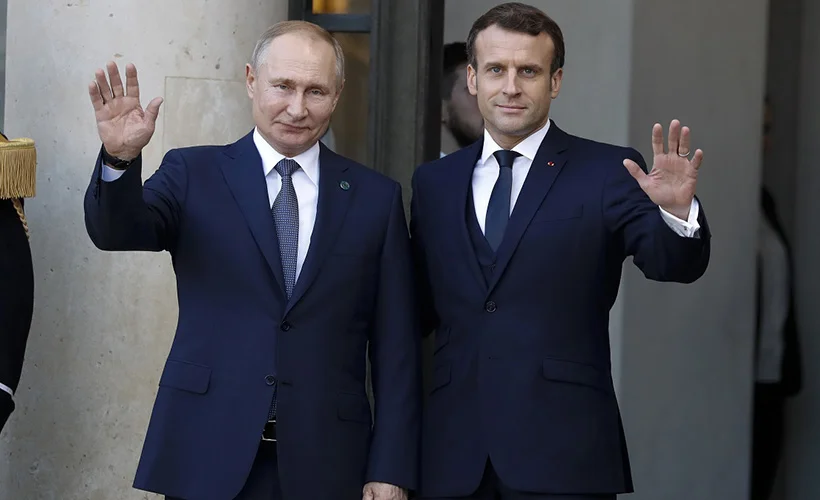 Putin ve Macron'dan 'Dağlık Karabağ' görüşmesi