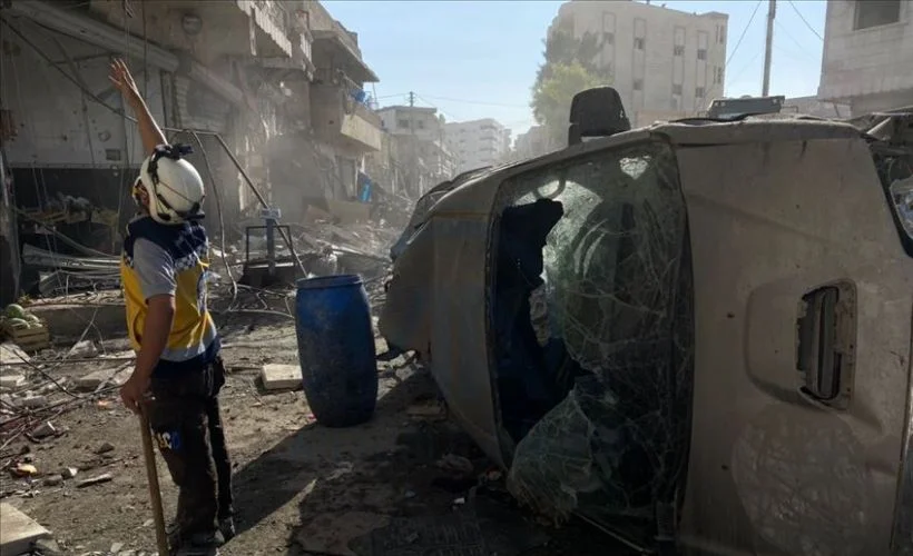 Suriye'nin kuzeyindeki Bab ilçesinde bombalı terör saldırısı