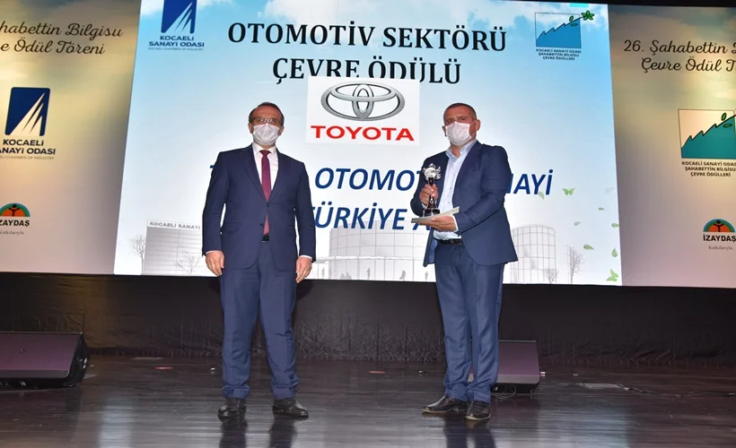 Toyota Türkiye'ye çevre ödülü