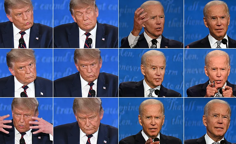 Trump-Biden canlı yayın tartışmasına yeni kurallar getirildi