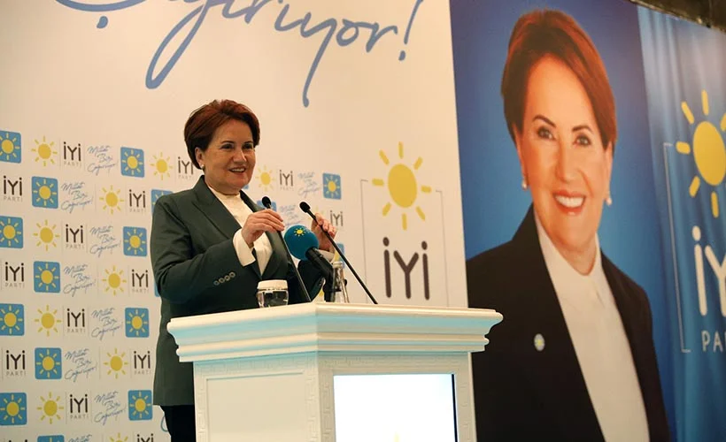 Akşener: Türkiye bir başka alana makas değiştiriyor