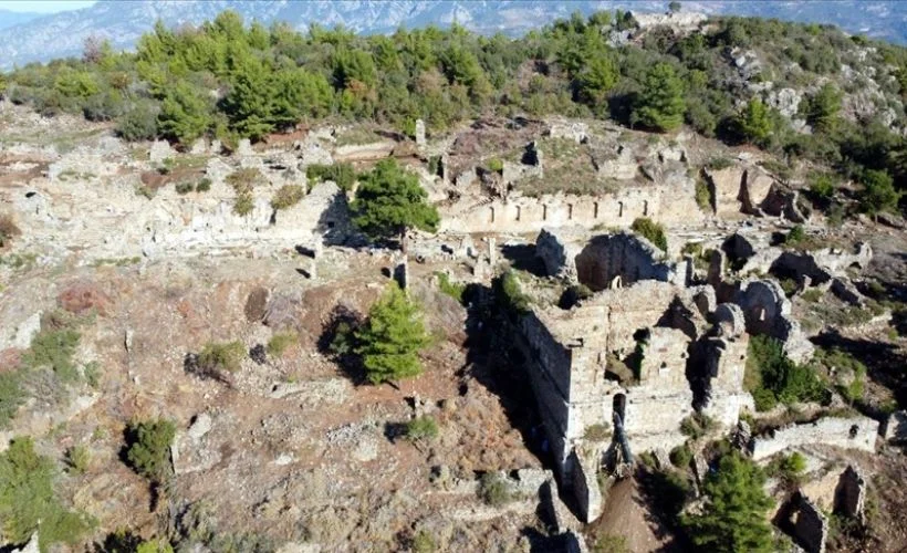 Alanya'daki 'Syedra Antik Kenti' gün yüzüne çıkarılıyor