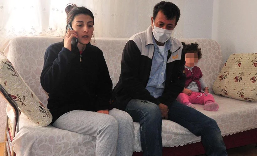 Ayrılmak isteyen eşinin kapısına bomba düzeneği kurdu