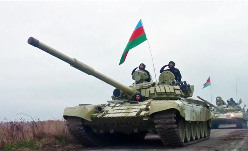 Azerbaycan ordusu 27 yıldır işgal altında bulunan Kelbecer'e girdi