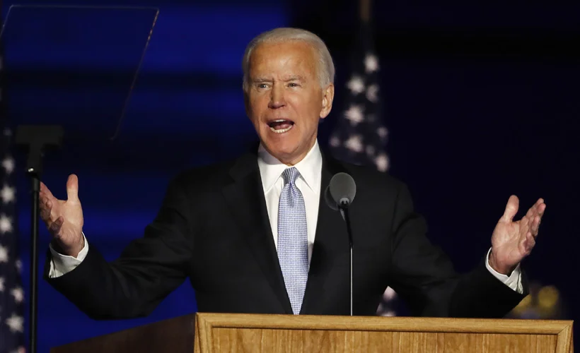 Biden'dan zafer konuşması: Bölen değil, birleştiren bir başkan olacağım