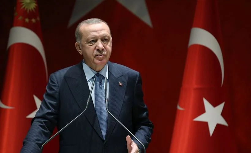 Cumhurbaşkanı Erdoğan'dan Azerbaycan Bayrak Günü mesajı