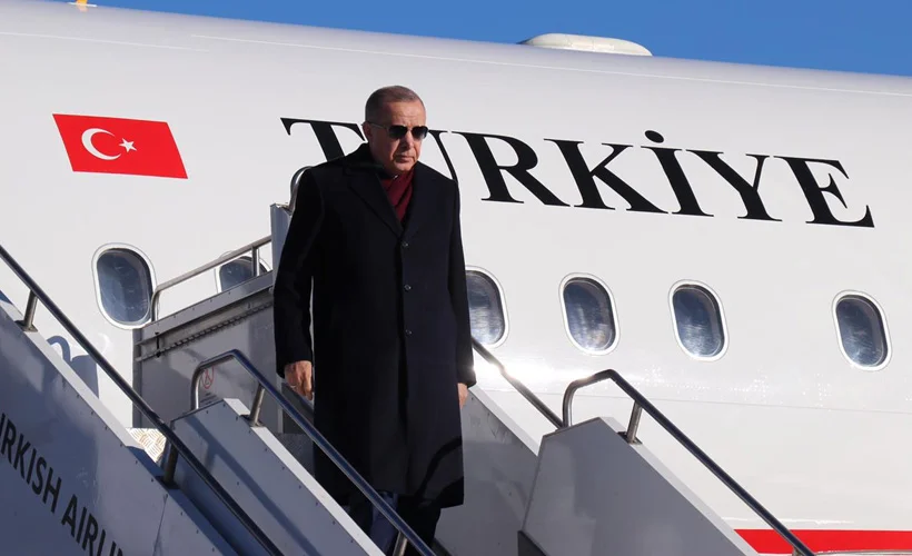 Cumhurbaşkanı Erdoğan, KKTC'ye gitti
