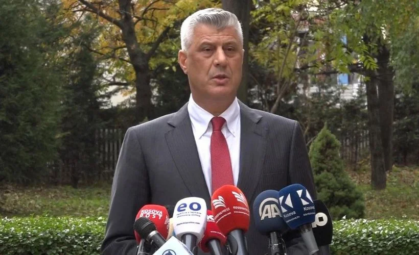 Cumhurbaşkanı Thaçi'nin evine polis baskın düzenledi