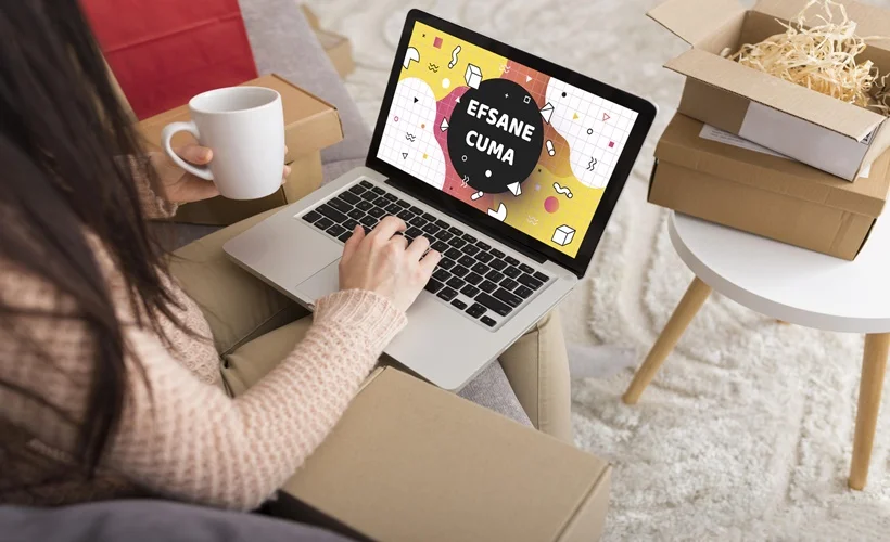 Efsane Cuma'da online alışveriş rekoru kırıldı