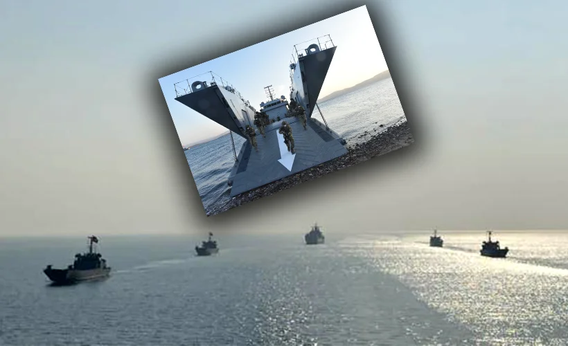 Ege'de kara, hava ve deniz kuvvetlerinden ortak eğitim