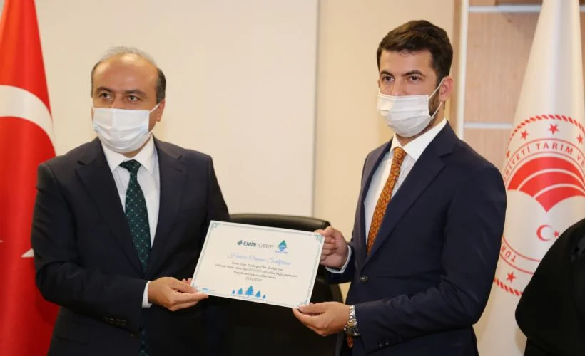 Eminevim Geleceğe Nefes Ol Kampanyasına 100 bin fidan bağışladı