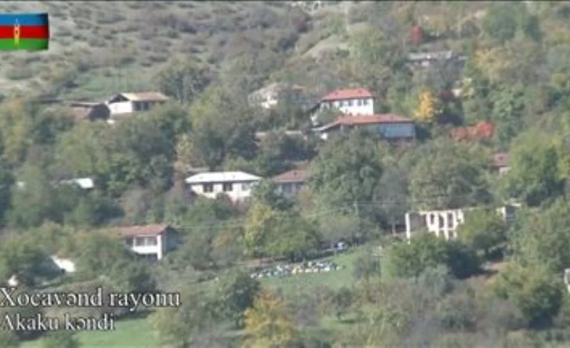 Hocavend şehrinde bulunan Azıh, Akaku, Agbulag ve Tuğ köylerinin görüntüleri yayınlandı