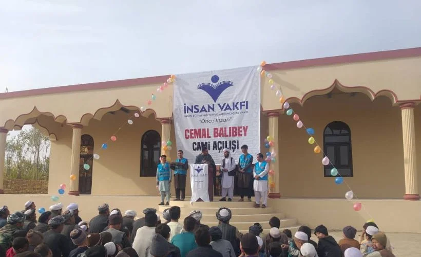 İnsan Vakfı Afganistan'da camii açılışı gerçekleşti!