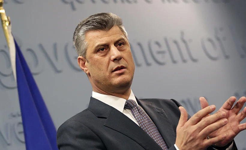 Kosova lideri Thaçi istifa etti