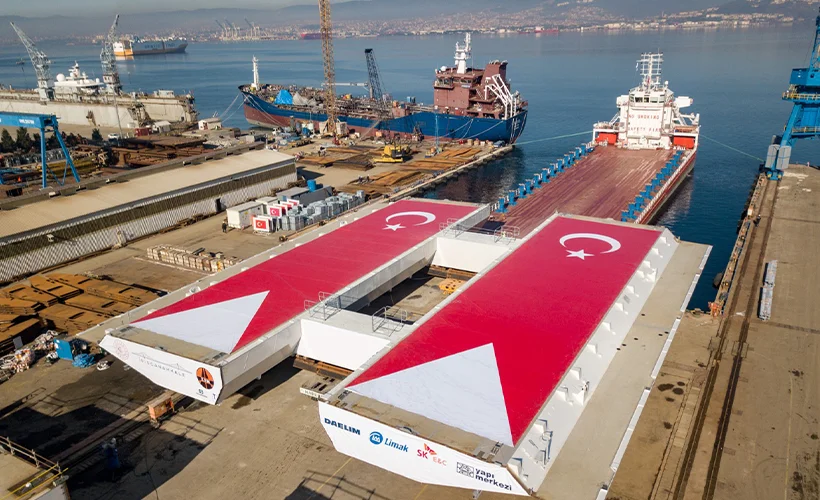 Mega projenin tabliyeleri, Gelibolu'ya ulaştı
