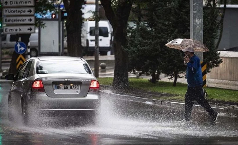 Meteoroloji'den sağanak yağış uyarısı