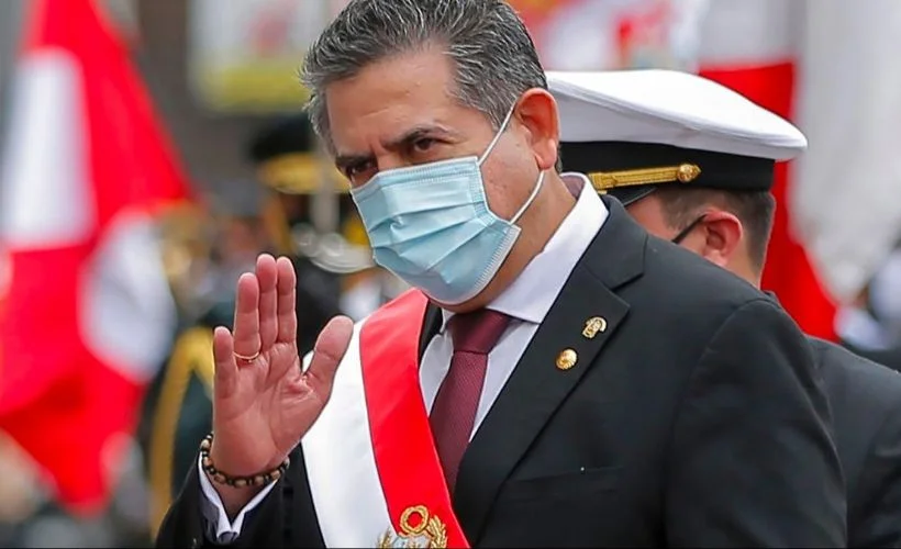 Peru'da geçici Devlet Başkanı Manuel Merino istifa etti