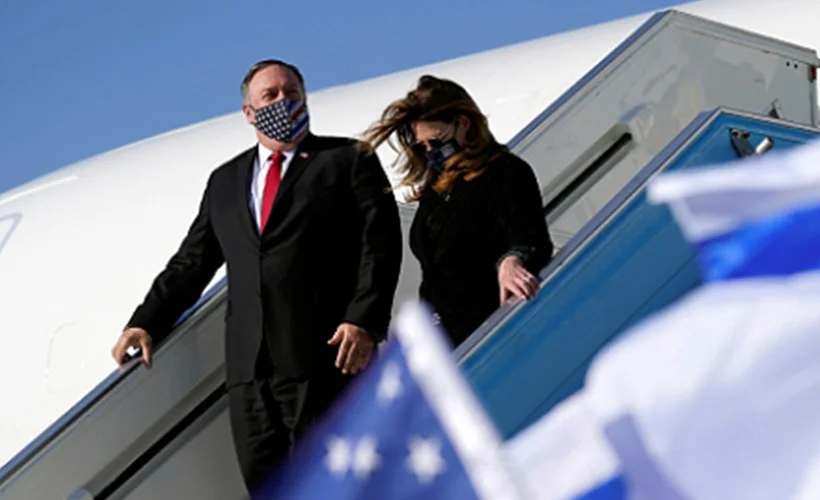Pompeo'dan Batı Şeria'da 'provokatif' ziyaret!
