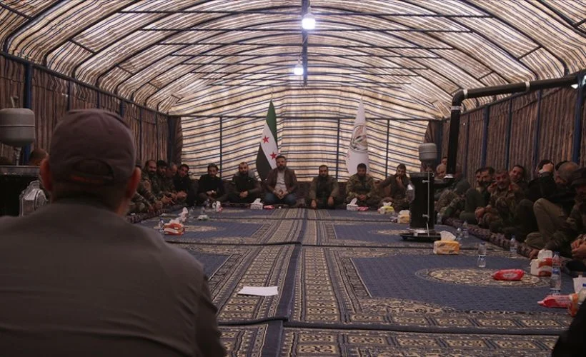 SMO bileşenlerinden Tel Abyad ilçesinde 'koordinasyon' toplantısı