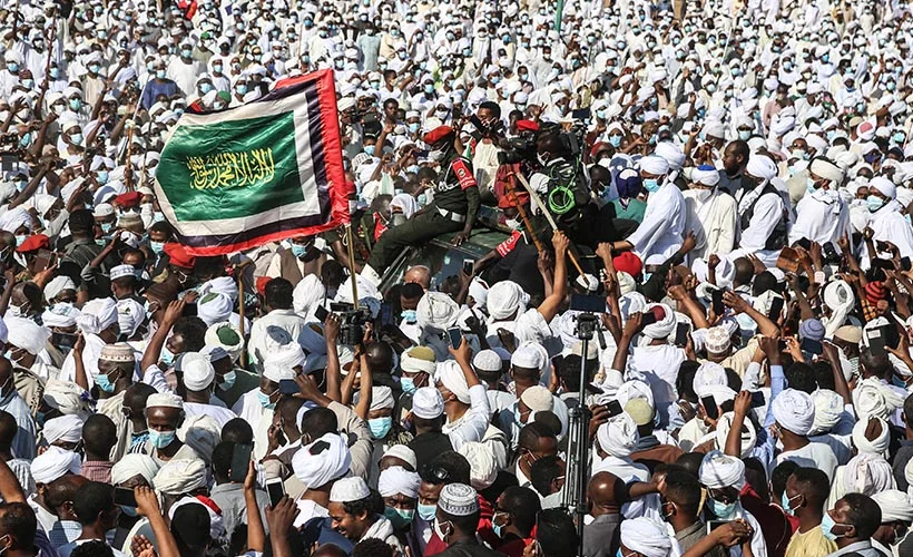 Sudanlılardan 'Sadık Mehdi'ye vefa