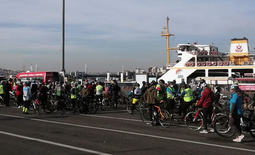 3 Aralık Dünya Engelliler Günü nedeniyle pedallar döndü.
