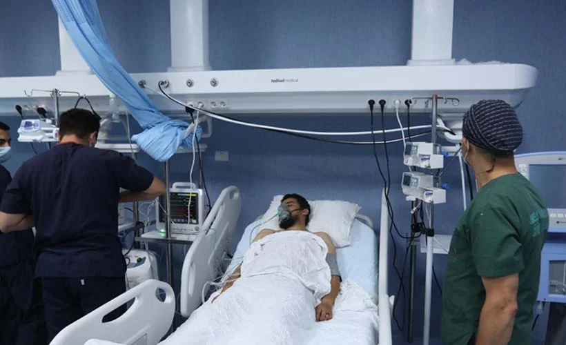 AA ekibi, Libya'daki Türk askeri hastanesini görüntüledi