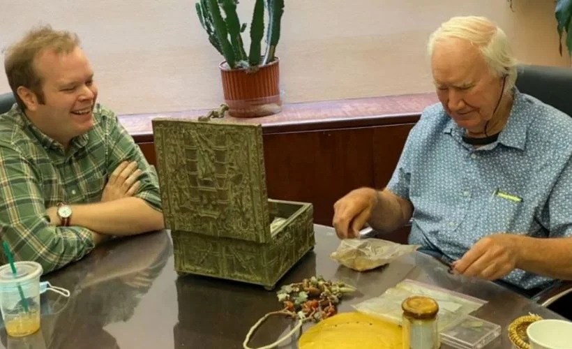ABD'de hazine sandığını bulan kişi ortaya çıktı