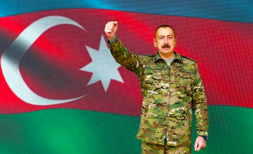 Aliyev: Ermeni silahlı kuvvetlerinin yüzde 80'inden fazlası imha edildi