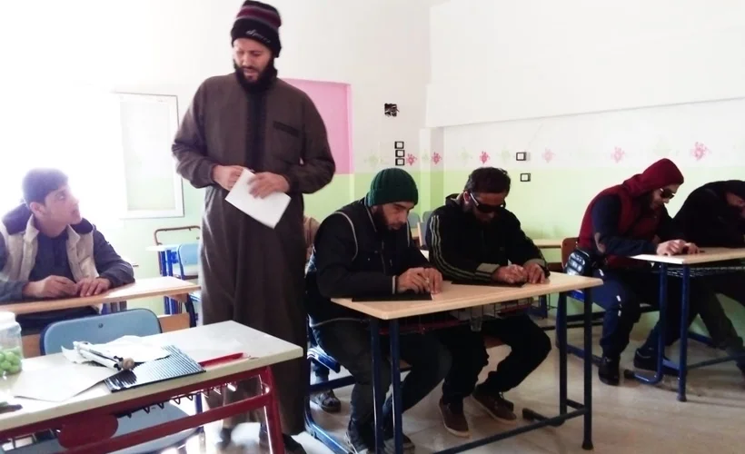 Ama okulunda yazma ve kuran eğitimi