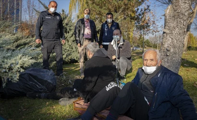 Ankara Valiliğince her kış dönemi açılan kimsesizler oteli, evsizlere sıcak yuva olmaya devam ediyor