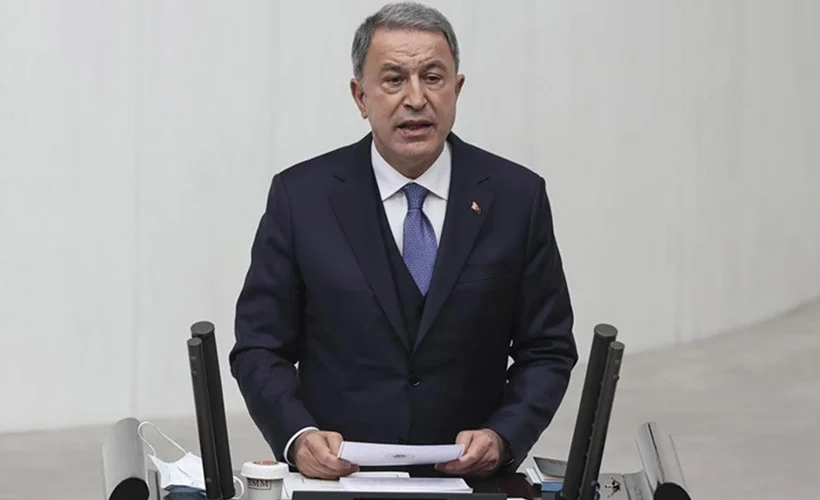 Bakan Akar: Akdeniz'de gerilimi tırmandırmak isteyen Yunanistan'dır