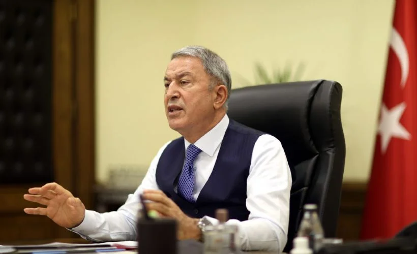 Bakan Akar'dan ABD'nin yaptırım kararına tepki