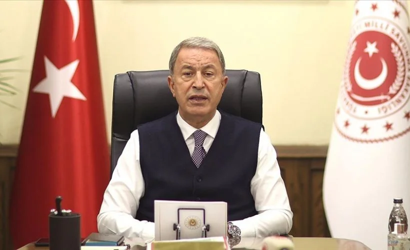 Bakan Akar: Ortak Merkez'de görev yapacak personel Azerbaycan'da