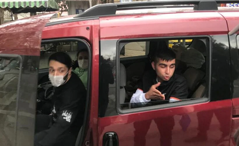 Bekçilere şikayet ettiği arkadaşına ceza yazdırdı