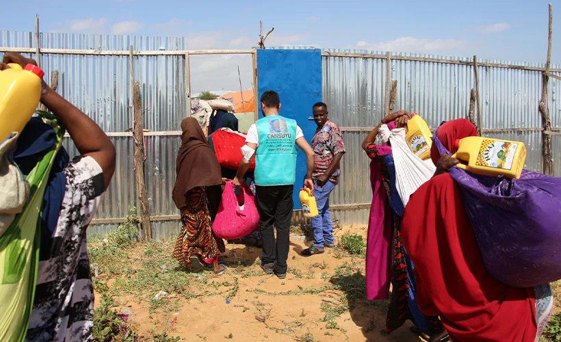 Cansuyu Derneği'nden Somali'deki ihtiyaç sahiplerine gıda yardımı