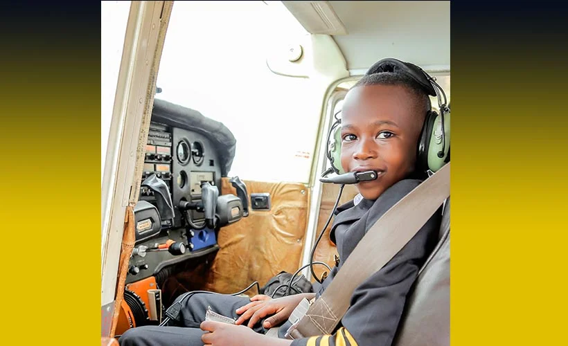 Dünya basını 7 yaşındaki Ugandalı pilotu konuşuyor