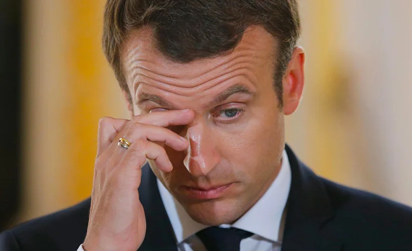 Fransızlar da, Macron yönetiminden rahatsız!