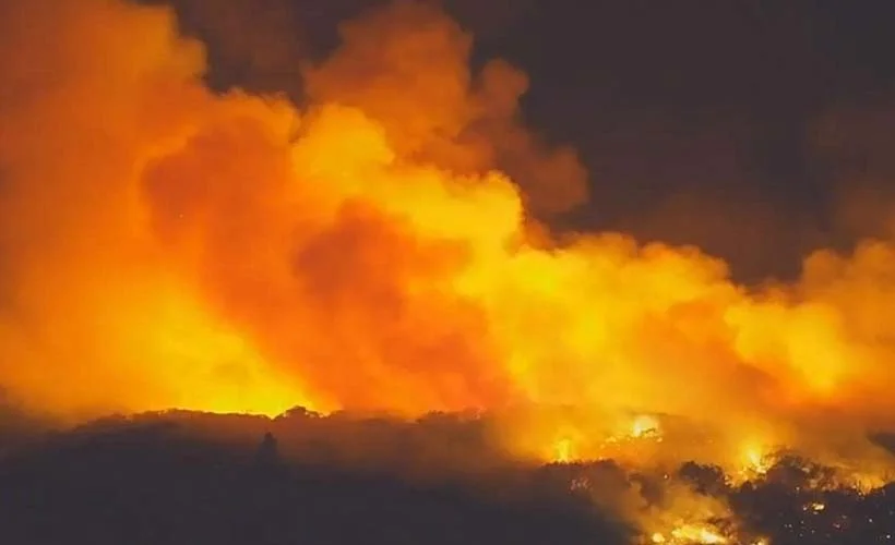 Fraser Adası'ndaki yangın yerleşim yerlerini tehdit ediyor