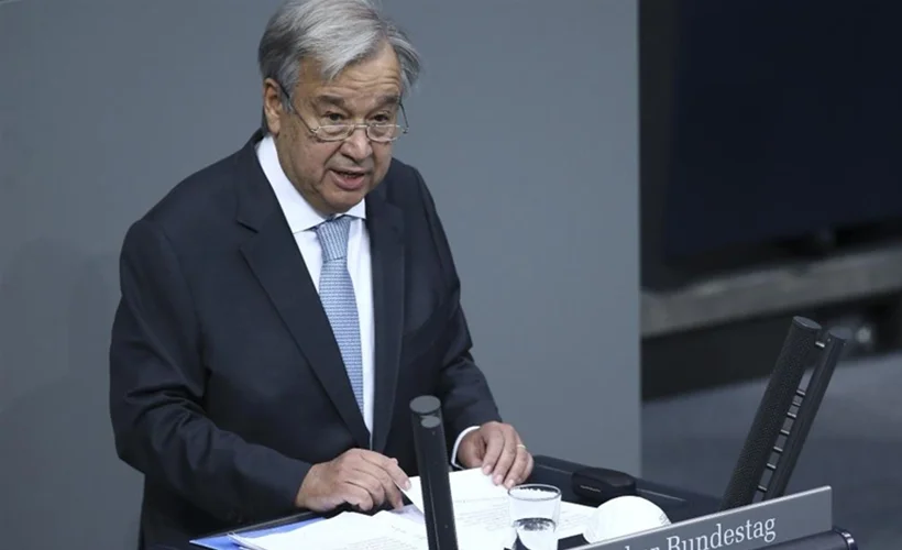 Guterres'ten, Prof. Dr. Şahin ve Türeci'ye övgü