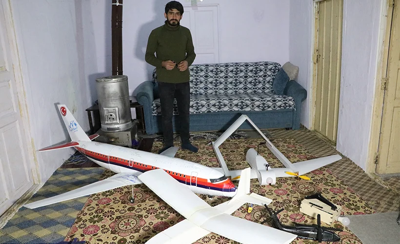 Hakkarili Savaş, maket uçaktan sonra İHA ve SİHA tasarlıyor