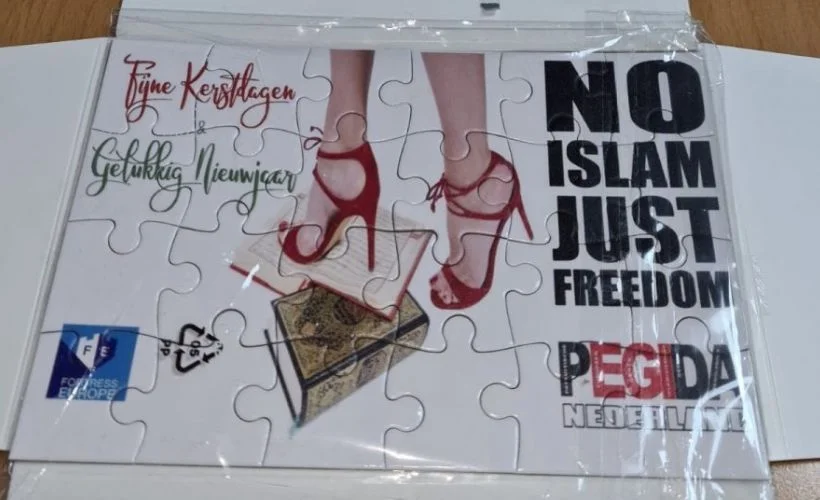 Hollanda'da İslam karşıtı Pegida hareketinden çirkin provokasyon