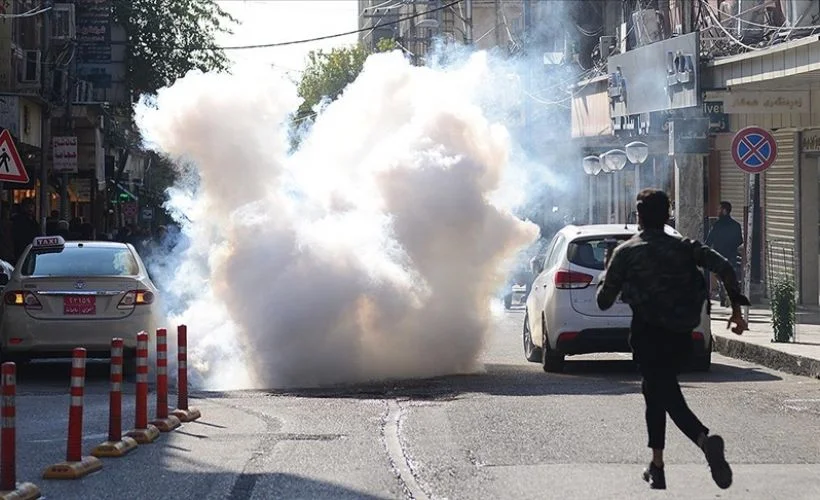 Irak'ın Süleymaniye kentindeki gösterilerde 15 kişi yaralandı