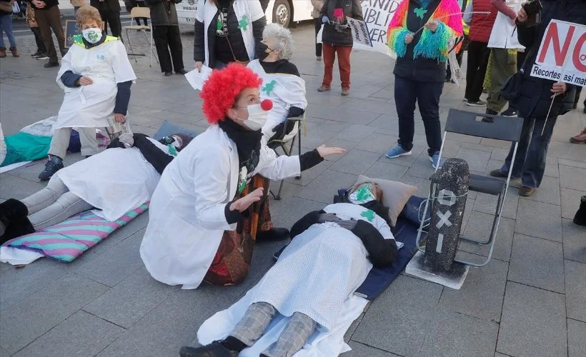 İspanya'da sağlıkta özelleştirmeye tepki