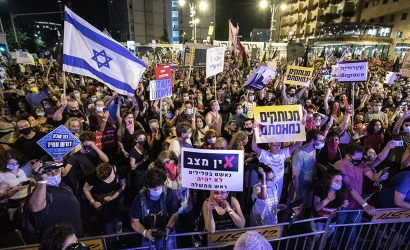 İsrail'de Netanyahu'ya 'öfke' sürüyor