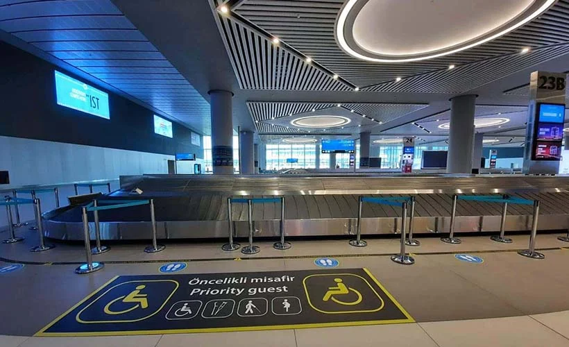 İstanbul Havalimanı'nda engelli yolculara kolaylık