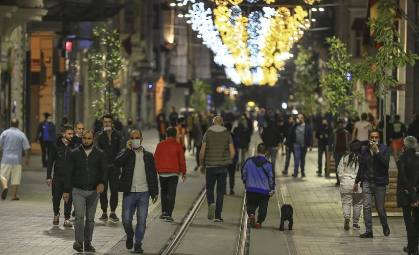 İstiklal Caddesi'nde ''7 bin kişi'' kısıtlaması başladı